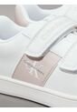 Tenis Blanco Para Niña Con Doble Velcro Calvin Klein de Calvin Klein