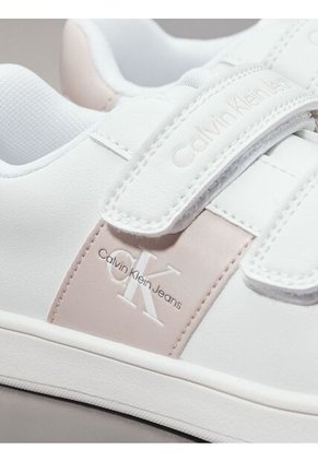 Tenis Blanco Para Niña Con Doble Velcro Calvin Klein