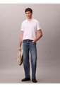 Polo Blanco De Piqué Con Ribetes En Contraste Calvin Klein de Calvin Klein