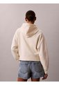 Buzo Beige Cropped Con Cierre De Cremallera Calvin Klein de Calvin Klein