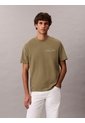 Camiseta Verde Con Logo Gráfico Calvin Klein de Calvin Klein
