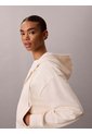 Buzo Beige Cropped Con Cierre De Cremallera Calvin Klein de Calvin Klein