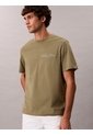 Camiseta Verde Con Logo Gráfico Calvin Klein de Calvin Klein