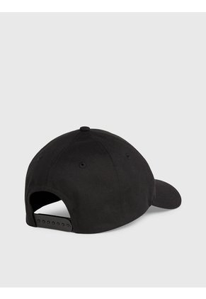 Gorra Negra De Algodón Orgánico Calvin Klein