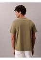 Camiseta Verde Con Logo Gráfico Calvin Klein de Calvin Klein
