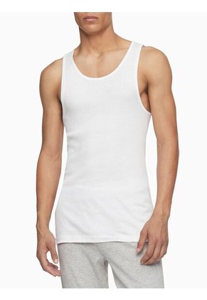 Paquete De 3 Camisetas Blancas Sin Mangas Calvin Klein