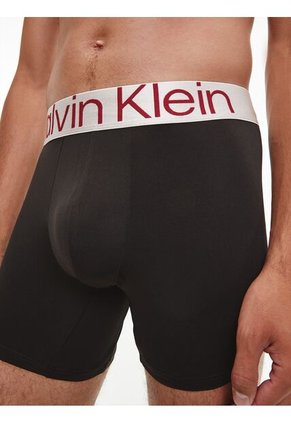 Pack Multicolor De 3 Boxer Brief - Steel Micro Calvin Klein