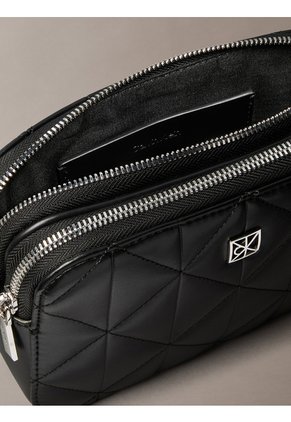 Bolso Negro De Cámara Acolchado Calvin Klein