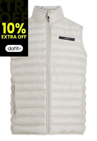 Chaleco Beige Acolchado Plegable Calvin Klein Calvin Klein