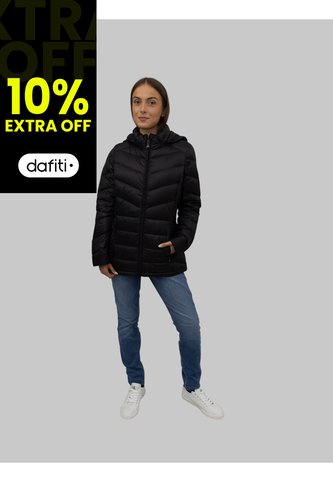 Rompe Negro Viento Acolchado Plegable Calvin Klein Calvin Klein