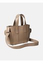 Tote Beige Bag Pequeño De Jacquard Con Logo Calvin Klein de Calvin Klein