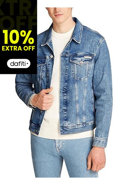 Chaqueta Azul Slim Denim Calvin Klein