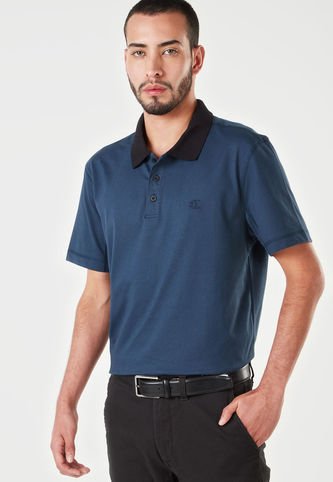 Polo best sale azul petroleo