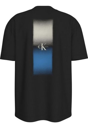 Camiseta Negra Gradient Fade Calvin Klein