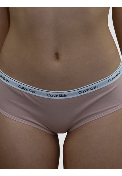 Panty Beige Hipster - Modern Logo Calvin Klein
