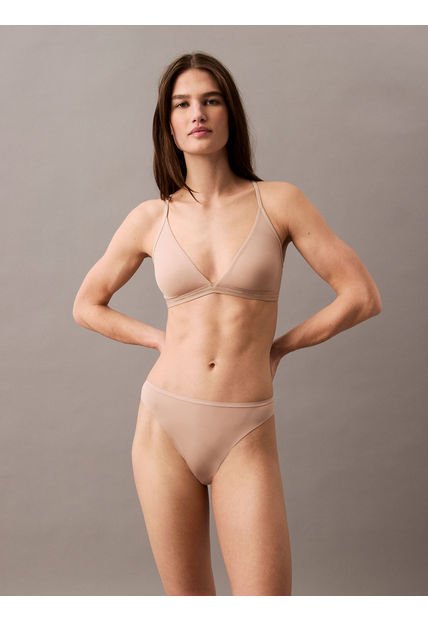 Tanga Beige - Perfectly Fit Calvin Klein