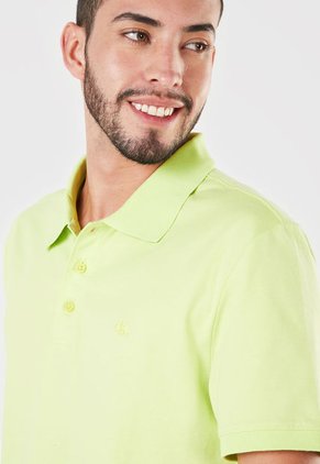 Camiseta Polo Verde Limón Calvin Klein