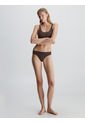 Pantie Marrón Tipo Tanga Con Encaje Tonal - Intrinsic Calvin Klein de Calvin Klein