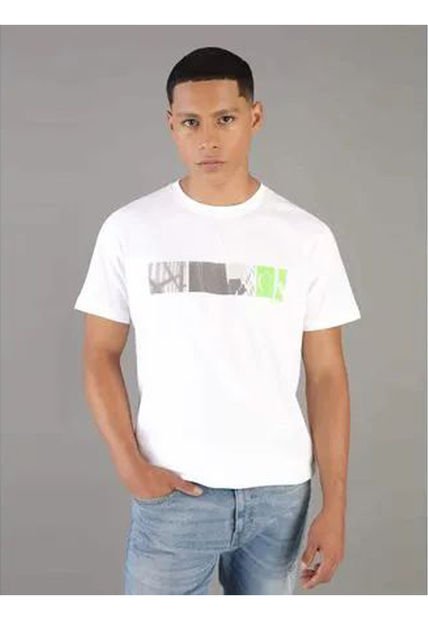 Camiseta Blanca City Block Calvin Klein