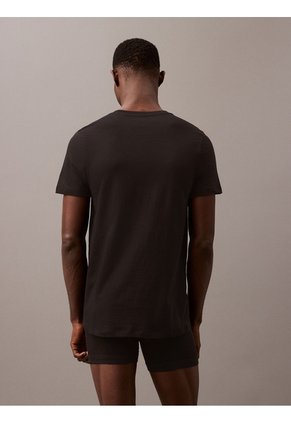 Pack Negras De 3 Camisetas - Cotton Classics Calvin Klein
