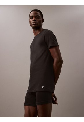 Pack Negras De 3 Camisetas - Cotton Classics Calvin Klein