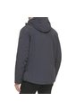 Chaqueta Gris Soft Shell Con Capota Y Forro De Sherpa Calvin Klein de Calvin Klein