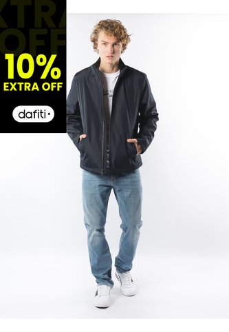 Chaqueta Azul De Tejido Plano Para Hombre Calvin Klein Calvin Klein