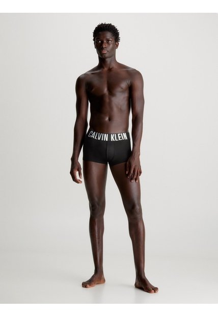 3 Pack De Boxer Negros Low Rise Trunk Calvin Klein