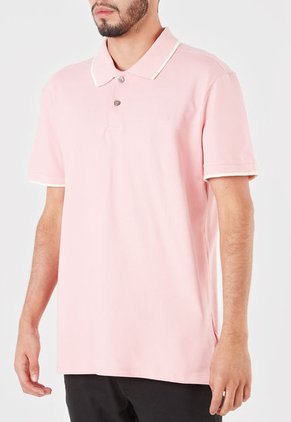 Polo Rosa-Beige Calvin Klein