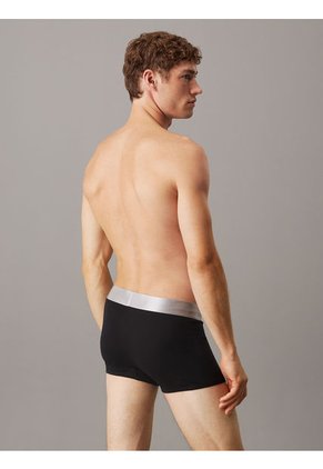Pack Negro De 3 Boxer Trunk- Reconsidered Steel Cotton Calvin Klein