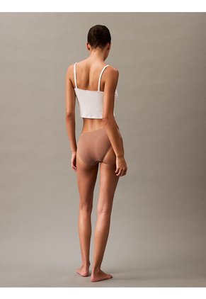 Pantie Chocolate Con Logo Atonal Calvin Klein