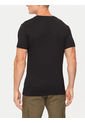 Camiseta Negra Con Logo Institutional Bicolor Calvin Klein de Calvin Klein