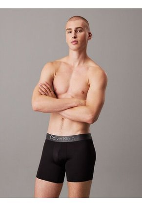 Pack Multicolor De 3 Bóxers Sueltos Largos - Micro Stretch Calvin Klein