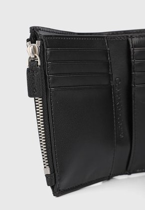 Billetera Negro-Plateado Calvin Klein