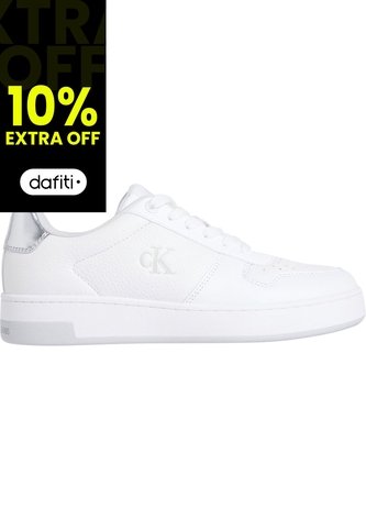 Tenis Blanco Basket De Cuero Calvin Klein Calvin Klein