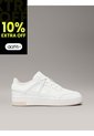 Tenis Rosado Basket De Cuero Sintético Calvin Klein de Calvin Klein
