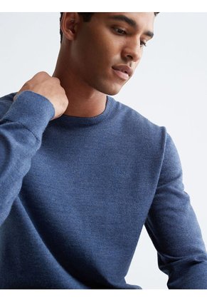 Saco Merino Con Cuello Redondo Calvin Klein