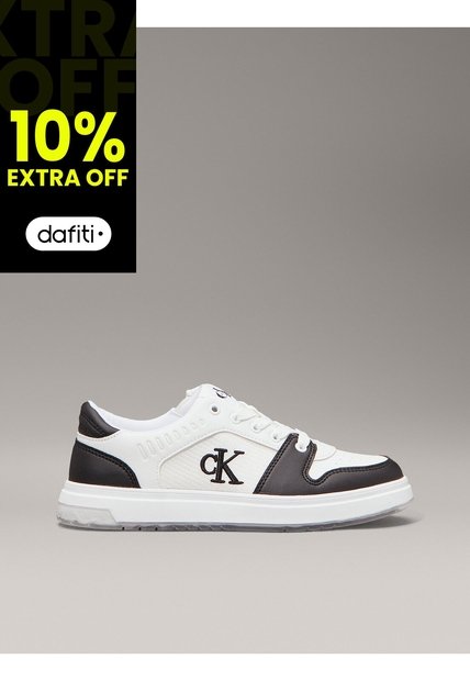 Tenis Negro Infantiles Con Monograma Calvin Klein
