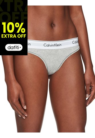 Pantie Cotton Gris Calvin Klein Calvin Klein