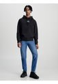 Buzo Negro Con Gorro Y Monograma Para Hombre Calvin Klein de Calvin Klein