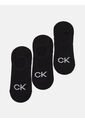 Pack Negro De 3 Medias Tipo Liner Calvin Klein de Calvin Klein