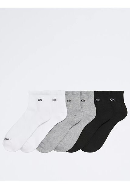 Pack Multicolor De 6 Pares De Medias Tobilleros Calvin Klein