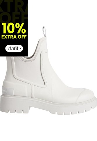 Botas Blanco De Lluvia Chelsea Calvin Klein Calvin Klein