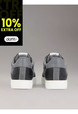 Tenis Negros De Cuero Para Hombre Calvin Klein Calvin Klein