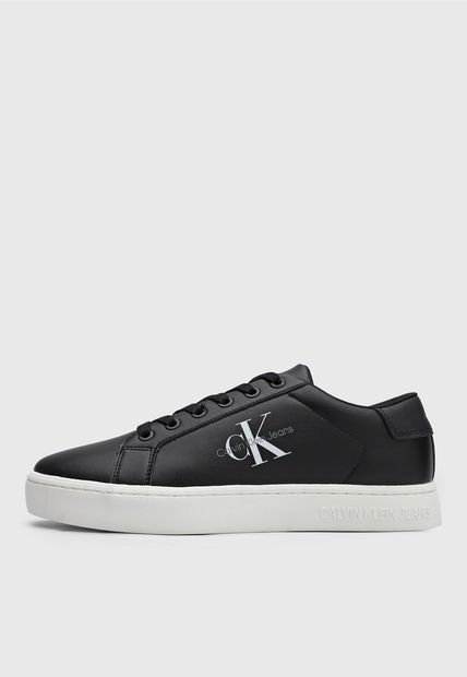 Tenis Lifestyle Negro-Blanco Calvin Klein Classic Cupsole Laceup Low LTH