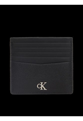 Tarjetero Negro De Cuero Con RFID Calvin Klein Calvin Klein
