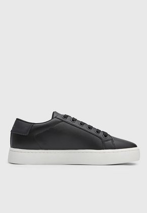 Tenis Lifestyle Negro-Blanco Calvin Klein Classic Cupsole Laceup Low LTH
