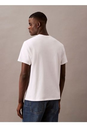 Camiseta Blanca Sport Logo Easy Crewneck Calvin Klein