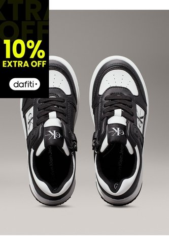 Tenis Negro Basket Con Cremallera Para Niño Calvin Klein Calvin Klein