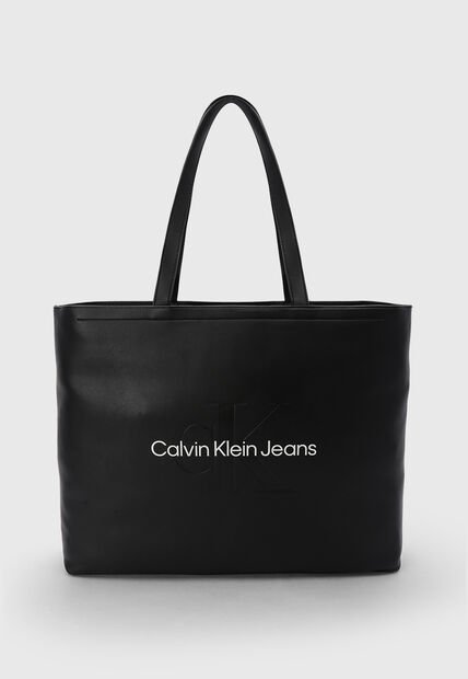 Bolso Calvin Klein Sculpted Slim  Negro